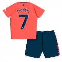 Everton Dwight McNeil #7 Udebane Trøje Børn 2023-24 Kortærmet (+ Korte bukser)